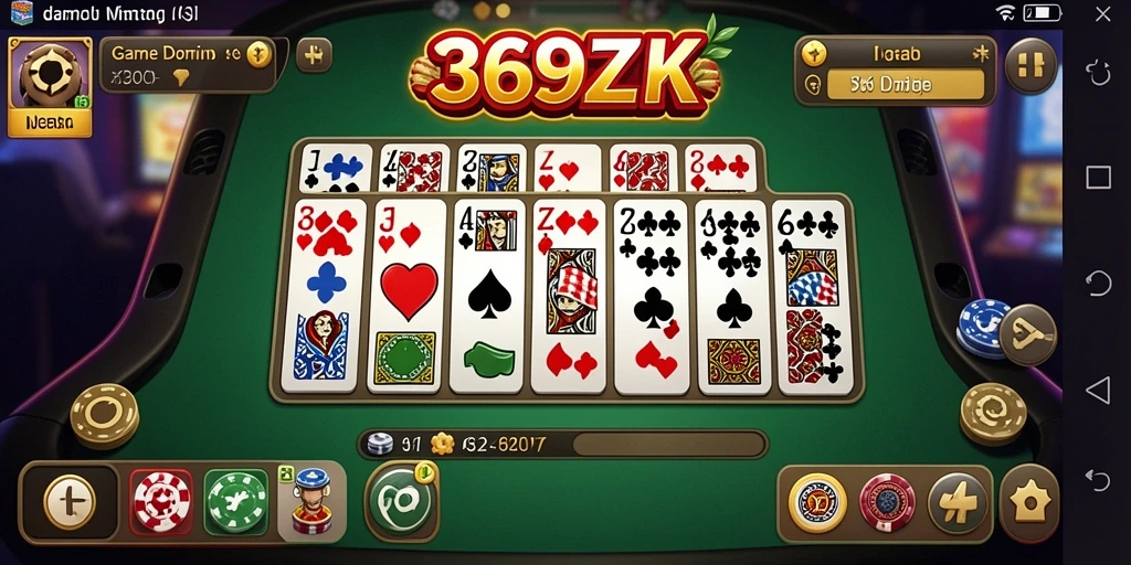 Gambaran gameplay seru dan menantang dari 369ZK.
