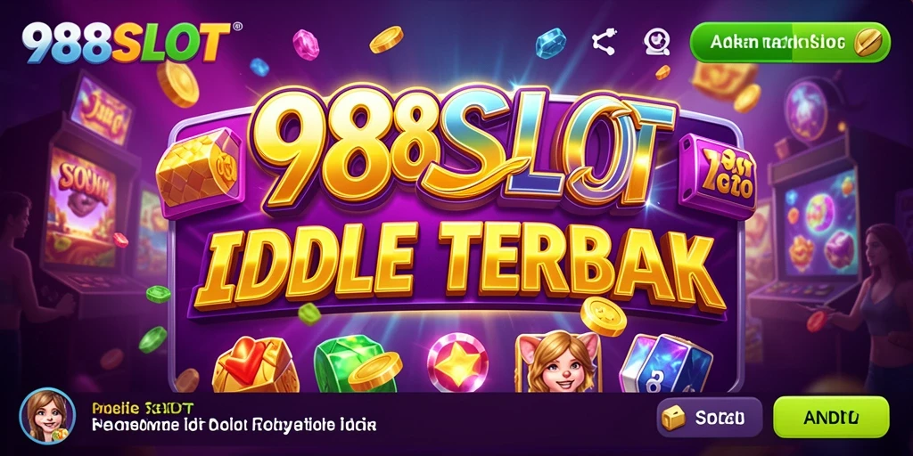 Screenshot gameplay 988SLOT menampilkan keseruan slot Idle.