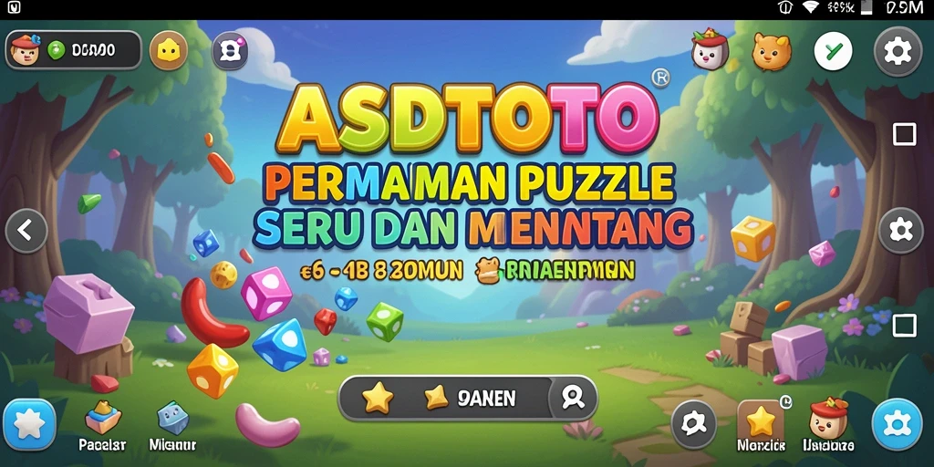 Screenshot gameplay ASDTOTO menunjukkan tantangan puzzle yang menarik.