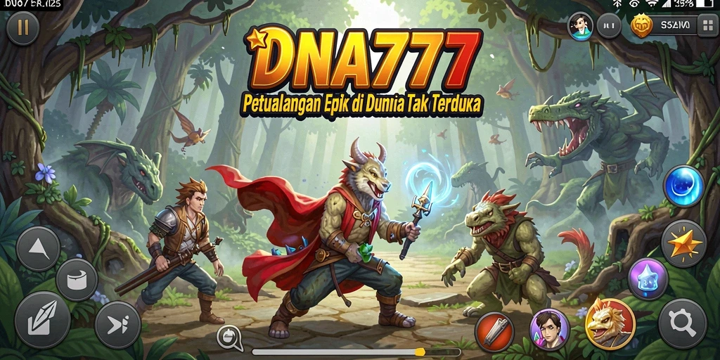 Gameplay seru dan tantangan menanti di DNA777.