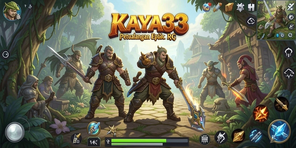 Tampilan menakjubkan dari gameplay KAYA33 yang penuh aksi RPG.