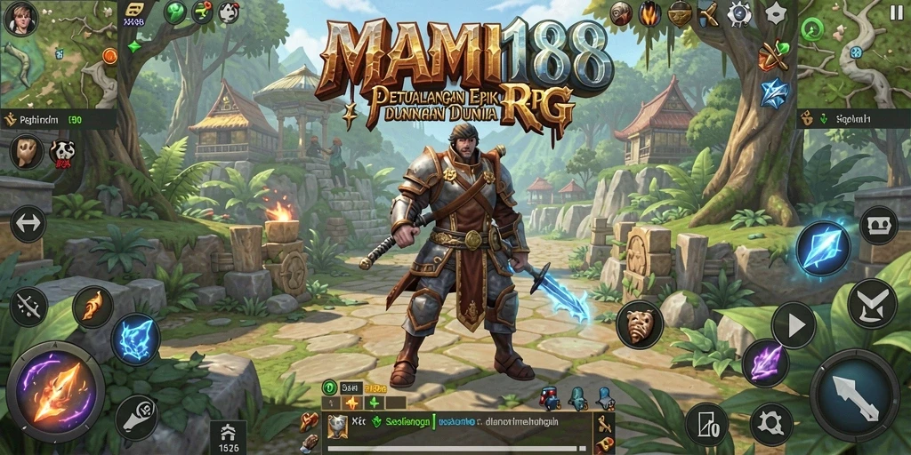 Tampilan gameplay MAMI188 yang seru dan mengasyikkan dalam genre RPG.