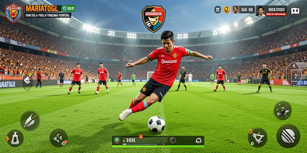 Gameplay MARIATOGL yang menegangkan dan mendebarkan di lapangan.