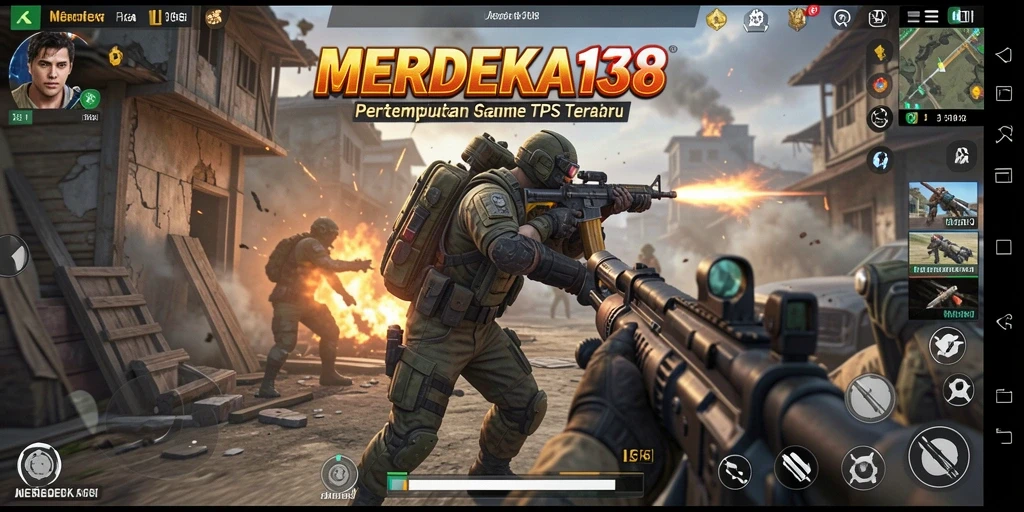 Tangkapan layar gameplay mengasyikkan dari MERDEKA138.