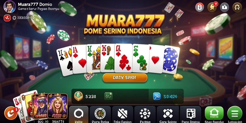 Gameplay seru dan interaktif di MUARA777, aplikasi Domino terbaik.