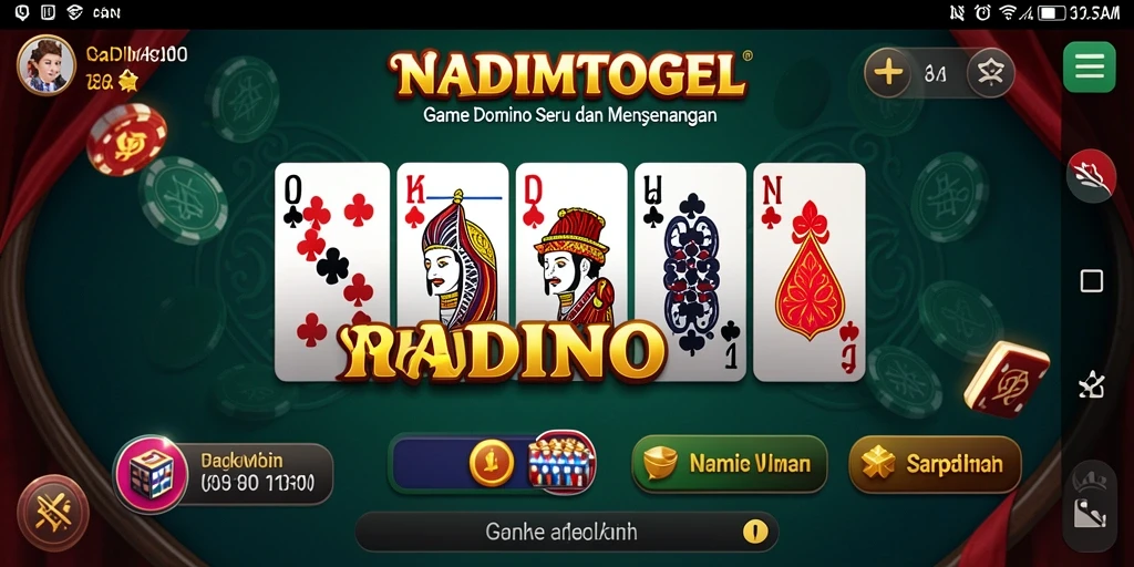Tampilan gameplay seru dari NADIMTOGEL.