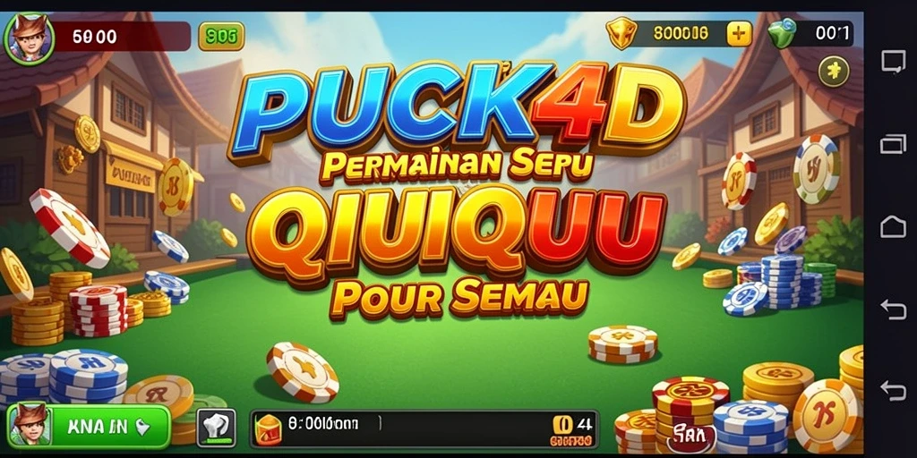 Tampilan grafik permainan QiuQiu PUCUK4D yang menarik.