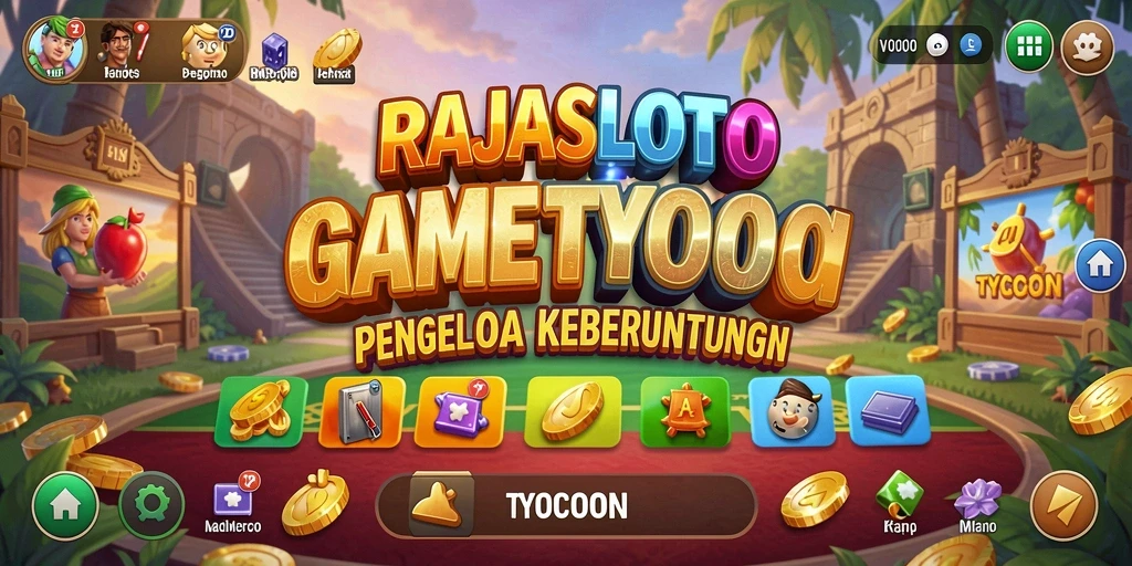 Tampilan gameplay menarik dan menantang dari RAJASLOTO.