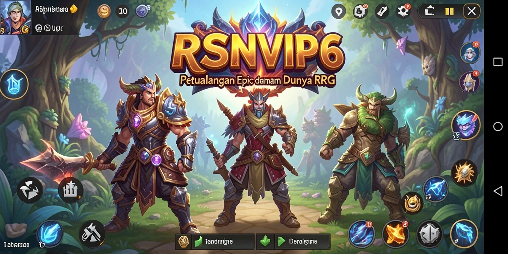 Tampilan gameplay RSNVIP6 yang seru dan penuh aksi.
