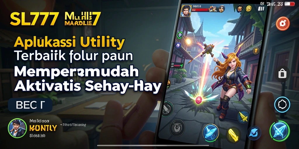 Tampilan antarmuka SL777 yang modern dan user-friendly.