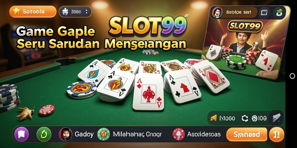 Tampilan gameplay SLOT99 yang seru dan interaktif.